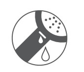 Kludi Logo Zuhanyszett 3S Zuhanyfejjel Fix Fali tartóval és Gégecsővel 6803005-00
